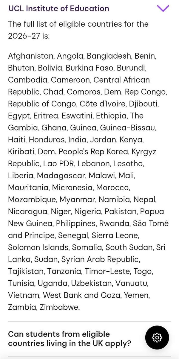 MrsScotty_M's tweet image. 🔉🔉🔉🇬🇧
Étudiez GRATUITEMENT à Londres, au Royaume-Uni, grâce aux bourses de Master IOE Centenary

Pas d'IELTS requis

Avantages :
La bourse de Master Centenary couvre les frais de scolarité des étudiants internationaux ainsi que l'hébergement en chambre individuelle avec salle