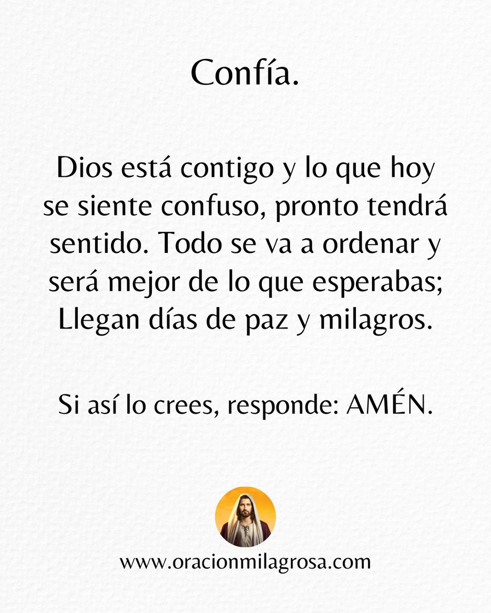 Oración Milagrosa tweet media