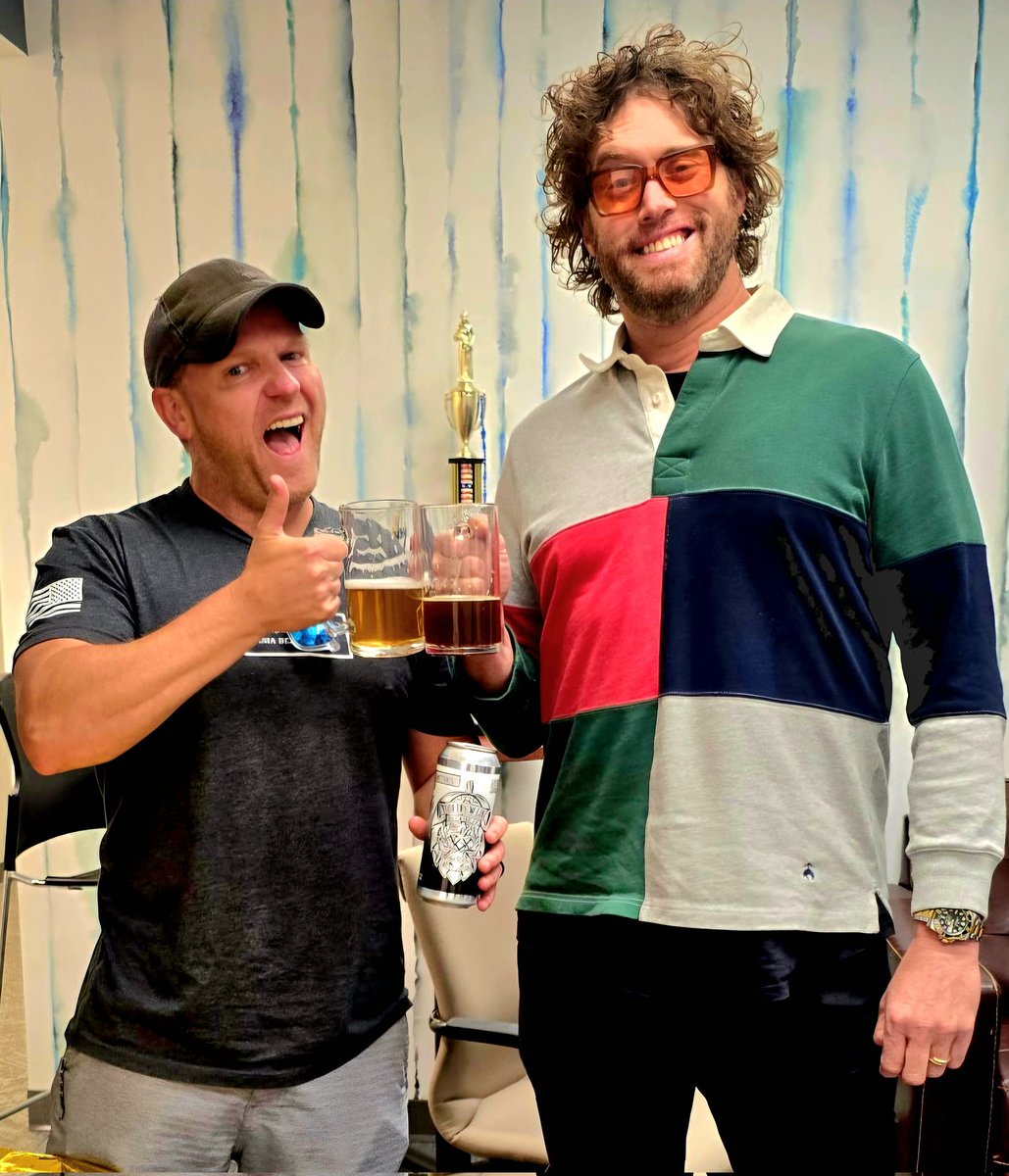 JayGates's tweet photo. T.J. Miller loves him some Thin Brew Line beer! Catch him all weekend at the Virginia Beach Funny Bone! https://t.co/rFTw9ZmQcH