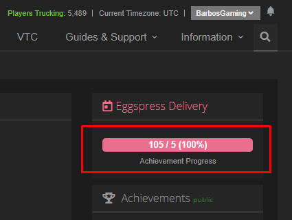 Avem ceva progres consistent zic eu 100++
Hai si voi cu livrarile sa facem GOAL-ul de comunitate.

#EasterEvent #EuroTruckSimulator2 #Romania #Easter2026 #ETS2

<a href="/TruckersMP/">TruckersMP</a>