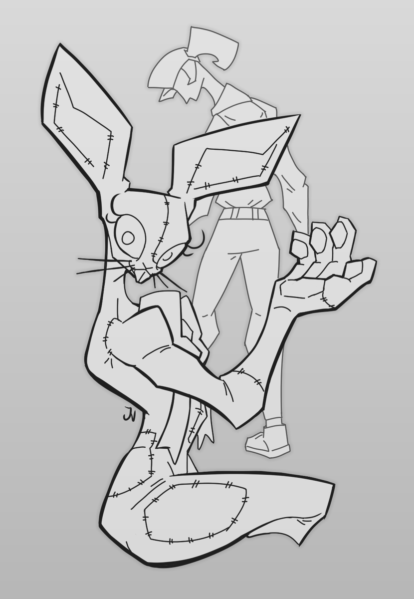 vanny (lineart) #fnafart