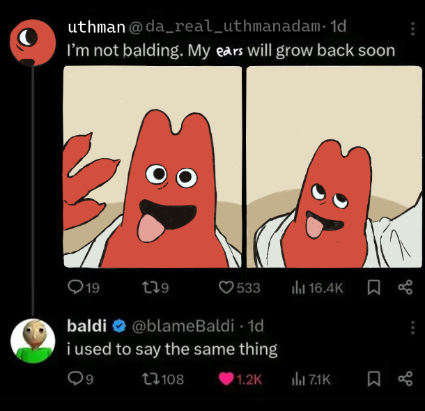 Obamerzslop's tweet image. I don't think they're coming back...
#gartenofbanban #gobb #gob #gobbfanart #banban #baldi #baldisbasics