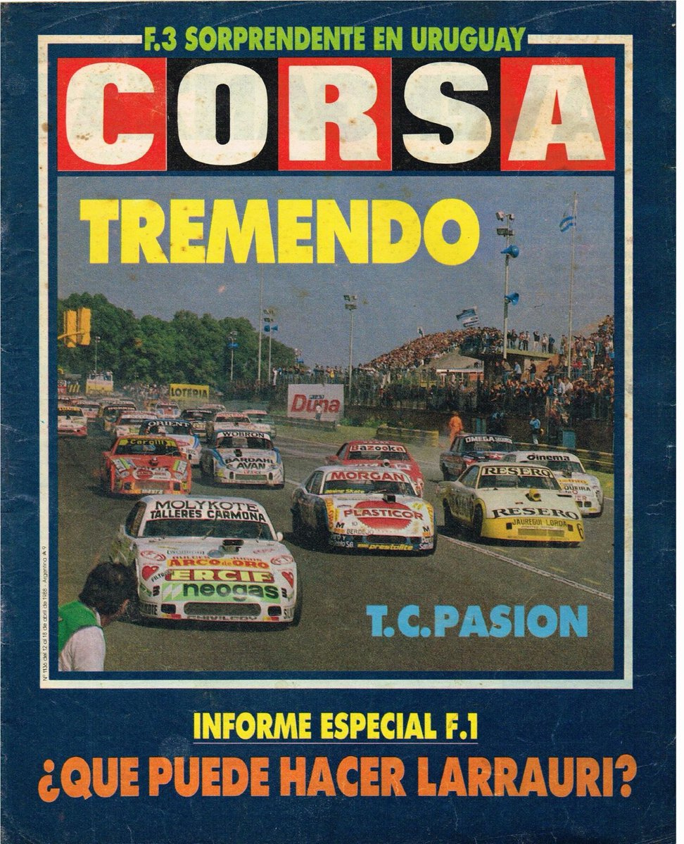 PatoG82's tweet photo. 📓 Notas de revista Corsa 🔗 https://t.co/BAJ4zj5IZT

#TurismoCarretera #AutodromodeBuenosAires #OscarCastellano #RobertoMouras #DodgeTC #RevistaCorsa #JorgeOyhanart #TCenBuenosAires #AutomovilismoArgentino https://t.co/UCgygxpkvp