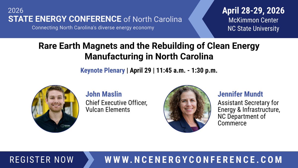 NC CleanTech Center tweet media