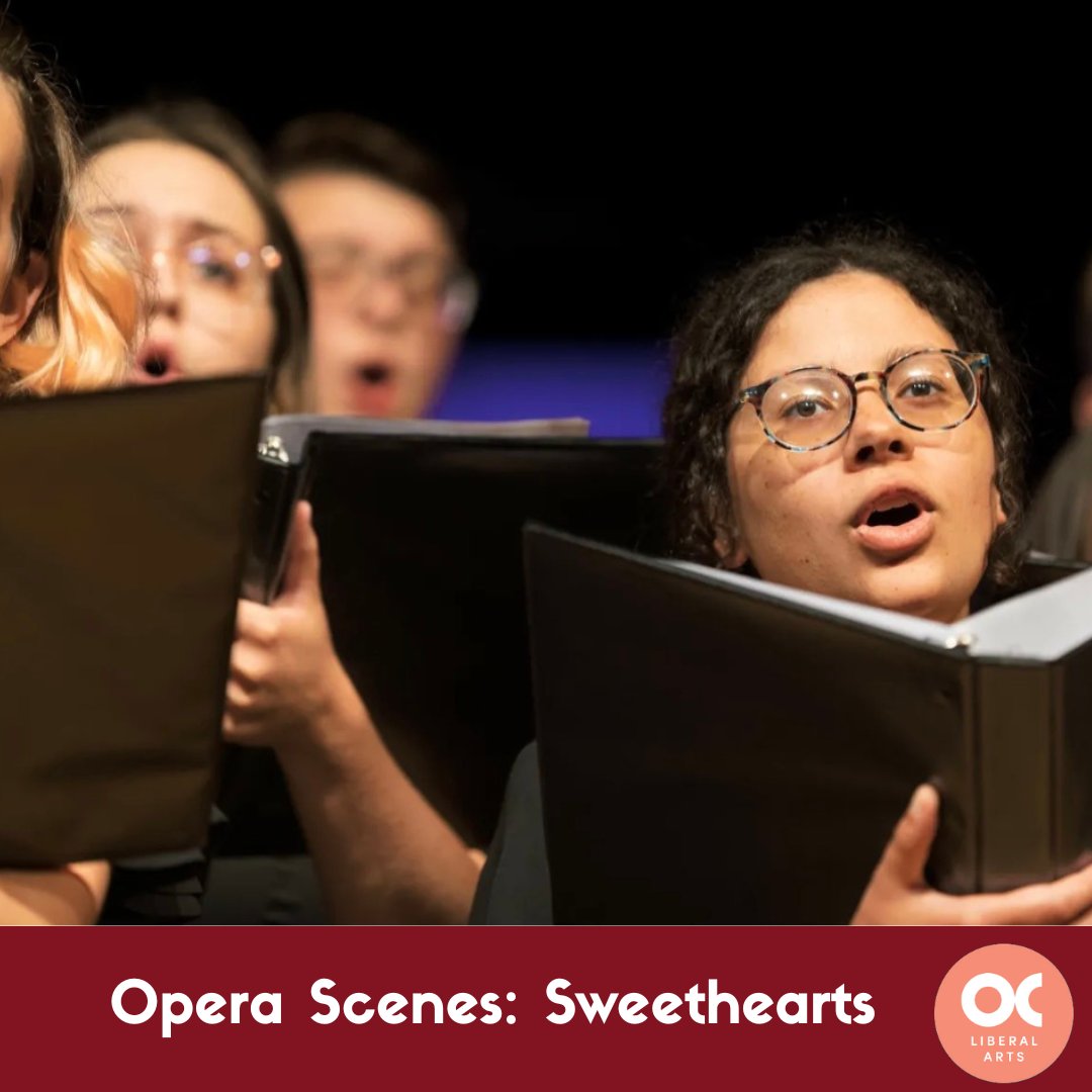 OC_CoLA's tweet photo. Join us for Opera Scenes April 10–11 at 7:30 p.m. and see “Sweethearts” in Adams Recital Hall presented by the OC Music Dept! Students &amp; staff attend free with the code in your email. Reserve your tickets now! See you there! https://t.co/jMEajHhc8z