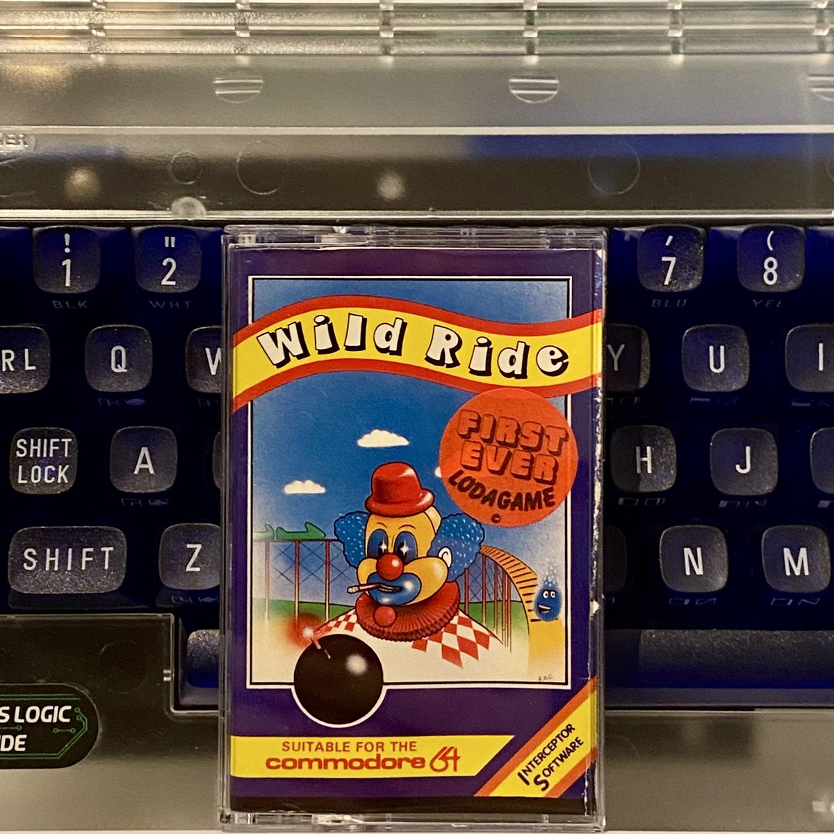 retroguybry's tweet image. 🕹C64 Game of the Day🕹
Wild Ride (1985) by Keith Harvey and published by Interceptor Software. Later re-released as Crazy Coaster, this has a fun Lunar Rescue game to play while loading… #C64GameOfTheDay #Commodore64 #C64