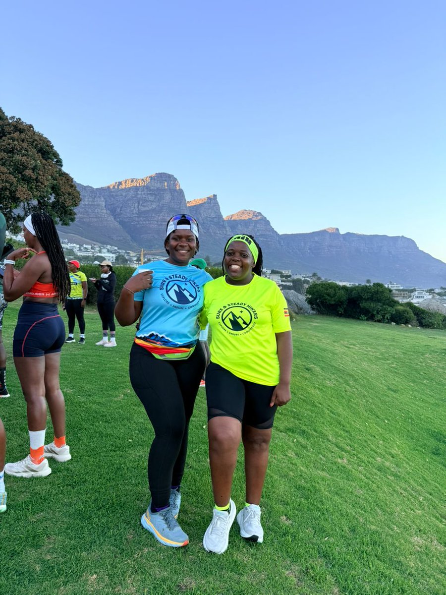Karobwa_Trish's tweet photo. .#ShakeOffRun of @RwenzoriMarathn with @MarimaSipho ๐
Did You Run?, it was nice spending some time with you, with love from @surehikers2022 @beyondrwenzori ๐บ๐ฌ https://t.co/sT2ZfNjk1J