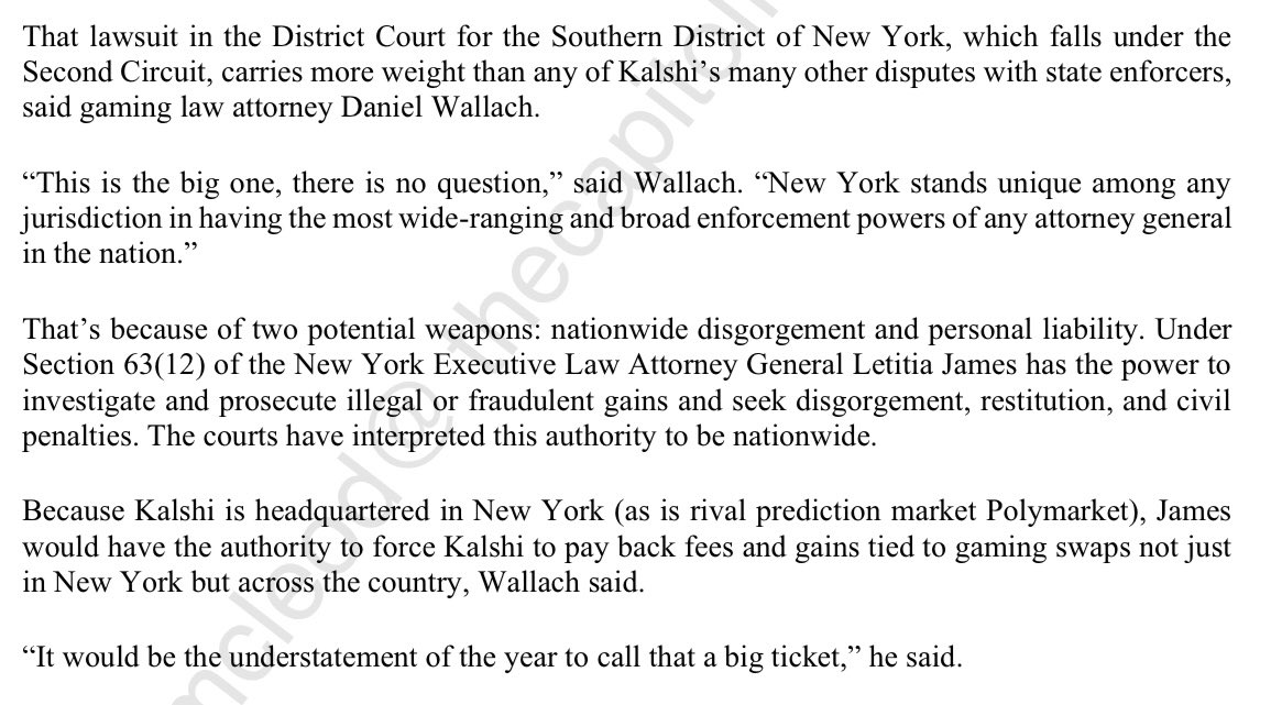 63 12 New York State case could bring massive consequences for Kalshi and ...