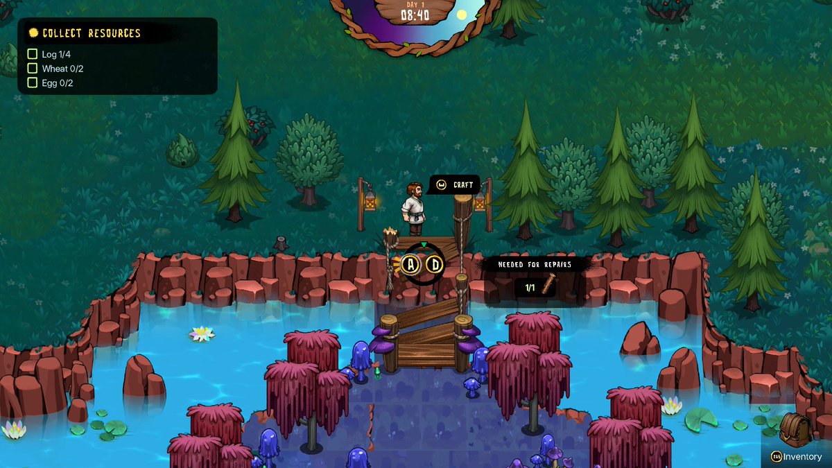 devsanddorks's tweet image. Wolf with Inn by @thundertale 

You are a werewolf with your own inn. Mushroom folk live across the river, and noble white knights want you dead. Wolf With Inn is a cozy fantasy tavern simulator for those tired of being the hero. Dare to don the wolf's skin?

More below ⬇️