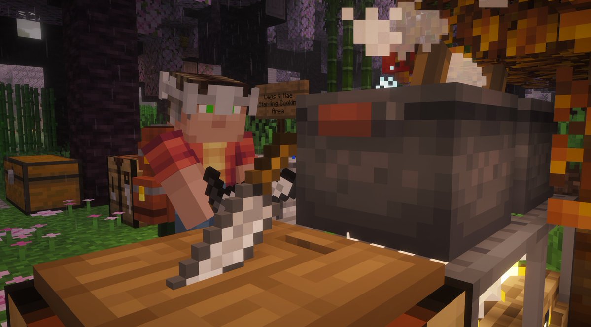 Legundo's tweet image. #CCSMP Day 1 (potentially part 1) has gone great and nothing has driven me to crime or revenge or anything of the sort!! I'm just a little guy trying to feed everyone!

Stay tuned for more :)