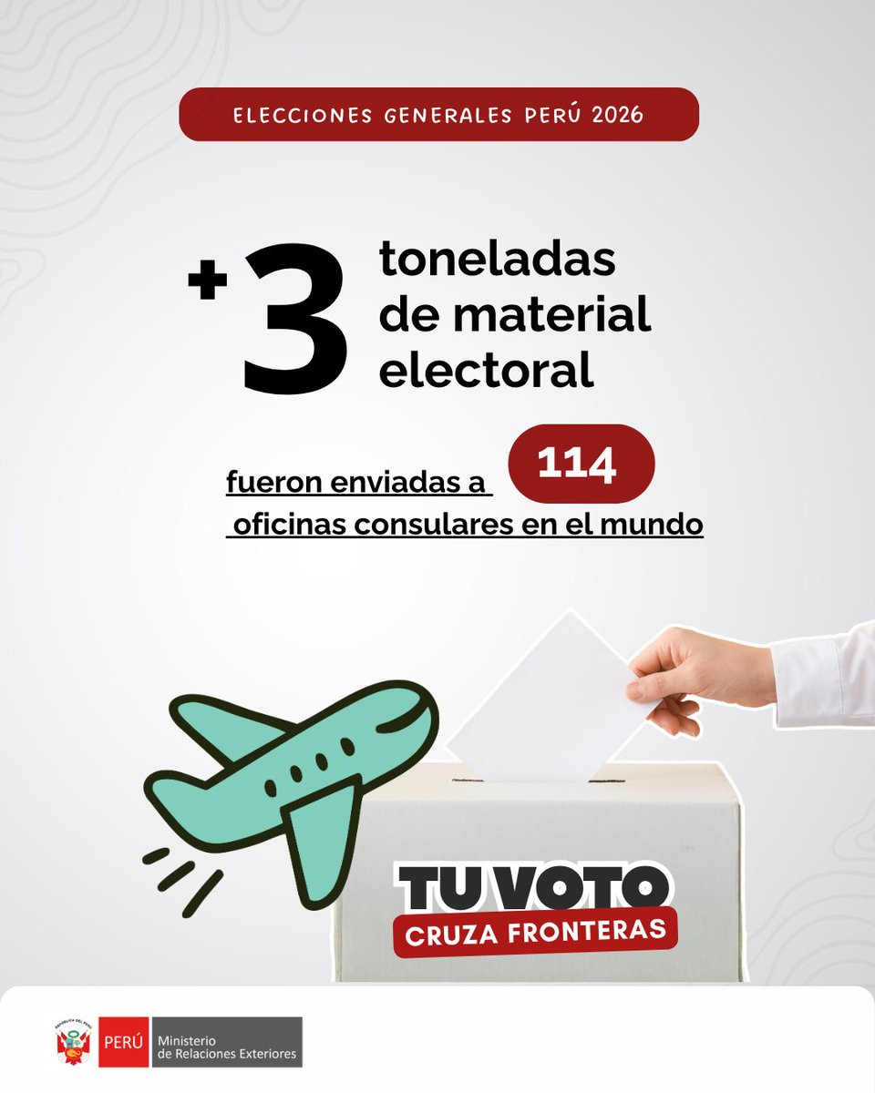 Cancillería Perú🇵🇪 tweet media