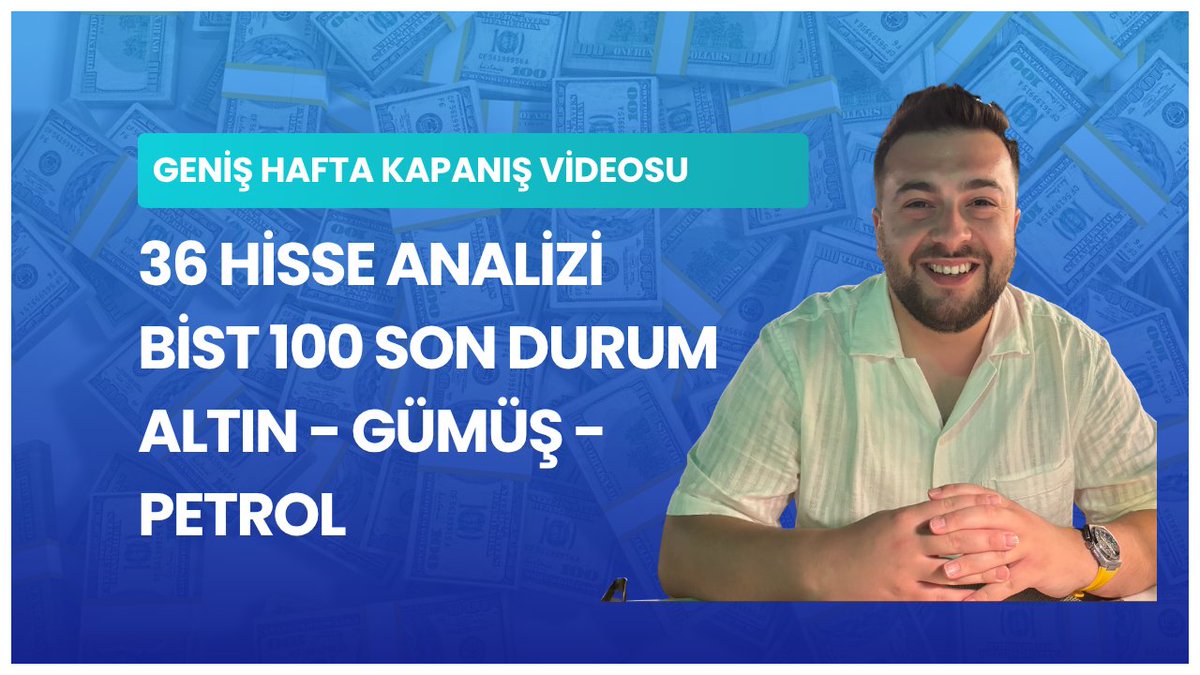 crypto_dantes's tweet image. Hafta kapanış videosu yayında 🔥

#Bist100 ve 26 hisse:

#Tabgd
#Arclk
#Kontr
#Patek
#Enkai
#Smrtg
#Imasm
#Akbnk
#Mtrks
#Yeotk
#Tukas
#Cante
#Hrket
#Eupwr
#Gesan
#Pgsus
#Bimas
#Tavhl
#Thyao
#Cwene
#Miatk
#Astor
#Glrmk
#Mogan
#Mekag 
#Altın 
#Brent 

youtube.com/watch?v=1ZroFY…