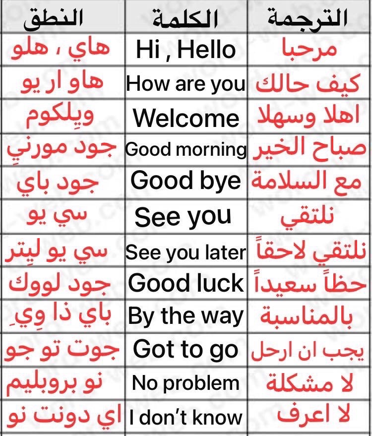 تعلم الانجليزيه tweet media