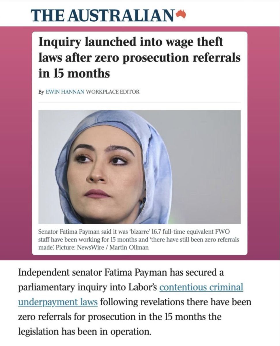 Fatima Payman tweet media
