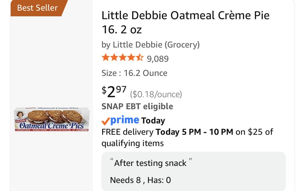 MrsD0827's tweet image. Thank you @miguelmigrant for the snacks! I know my students will be so thankful to have something to snack on after testing!

Anyone want to help clear these oatmeal pies? 🤞🙏 🫶 ✨ amazon.com/hz/wishlist/ls…
🆘title1🏫8th grade 🌎SS🍑GA
#clearthelist #Teachersof𝕏 #BetterTogether