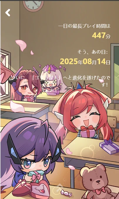 グリフィンちゃんだいすき!!! 急にゴリラ星人呼ばわりされて草 #星の翼