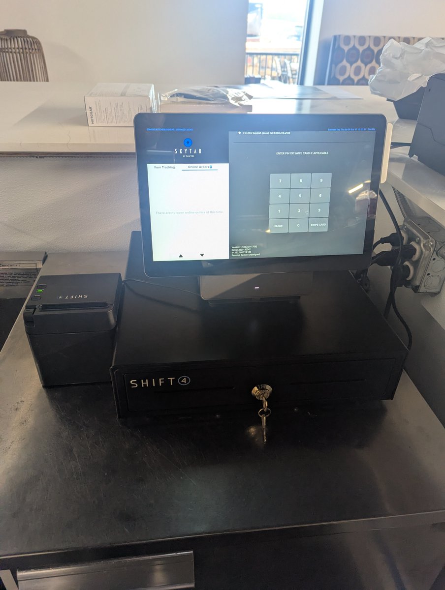 Zac_Shift4's tweet photo. Sonny's Kitchen and Bar is getting close to opening day!

Thanks for choosing SkyTab!

@SkyTabPOS 🇺🇸 @Shift4 #Shift4 #TeamFOUR #SkyTab https://t.co/USPx388t6R