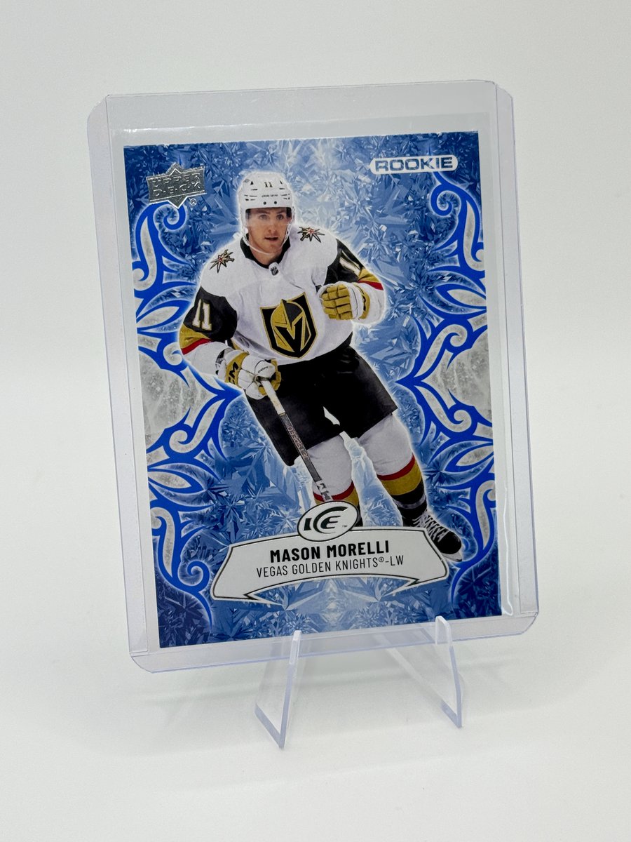 Am I crazy or is this one of the cleanest hockey designs out right now? 🧊❄️

Upper Deck Ice is NICE.

#HockeyCards #TheHobby #SportsCards #UpperDeck #CardCollectors <a href="/CardPurchaser/">Card Purchaser</a>