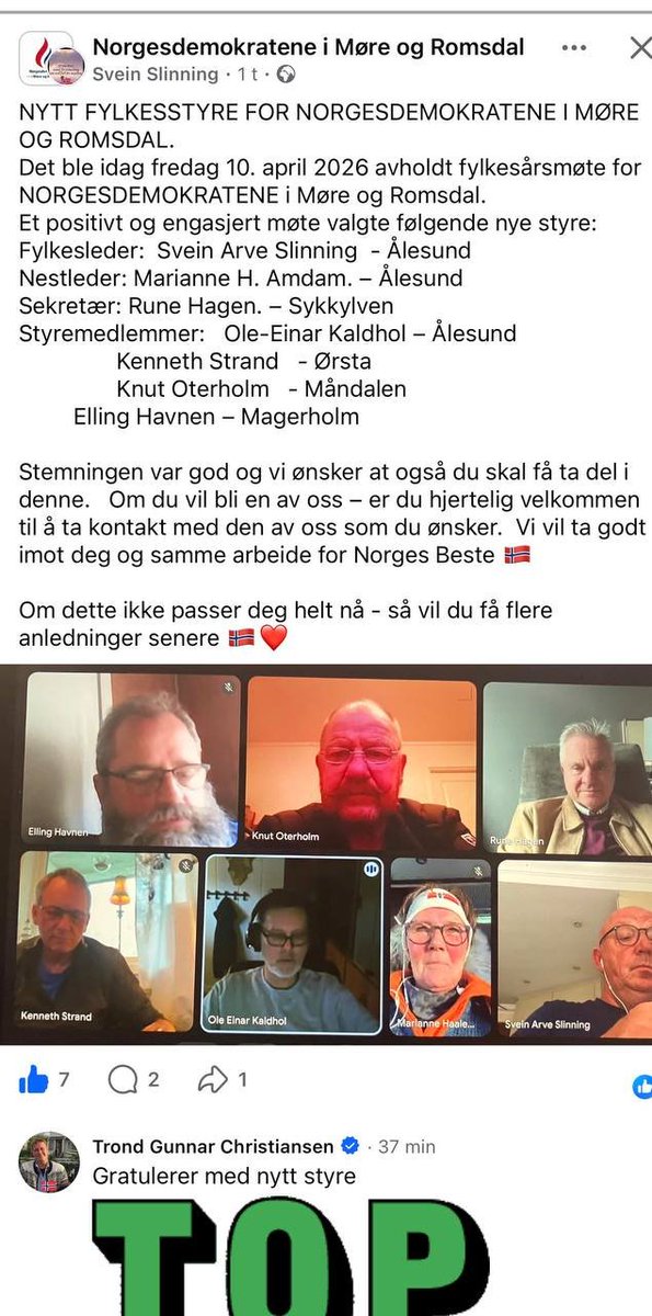 Norgesdem's tweet photo. Møre &amp; Romsdal er tilbake :) https://t.co/lWH8j6T8Sp