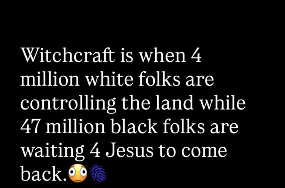 MrsEvans916's tweet photo. You’ve never been the minority, you’ve just been under a spell. https://t.co/AiXermGA6q