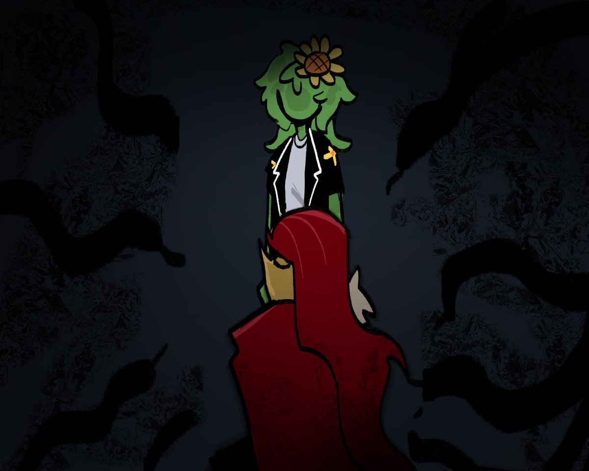 K_gaitom's tweet photo. The bad ending💔 [Act 3/4]        

#dawtde #sfawtde #slimeknight https://t.co/DzCmqaJr2x