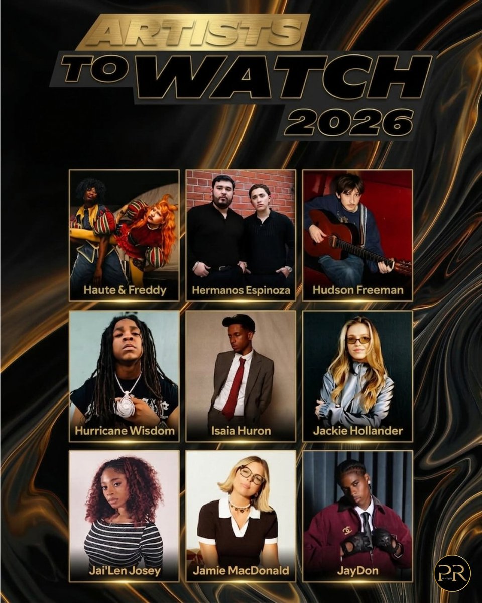 StarlightPR1's tweet photo. The next generation is ready! 2026 Artists to Watch just dropped π
#ArtistsToWatch #BreakoutStars #OnTheRise #StarlightPR #StarlightPR1 https://t.co/kviJ3rReRD
