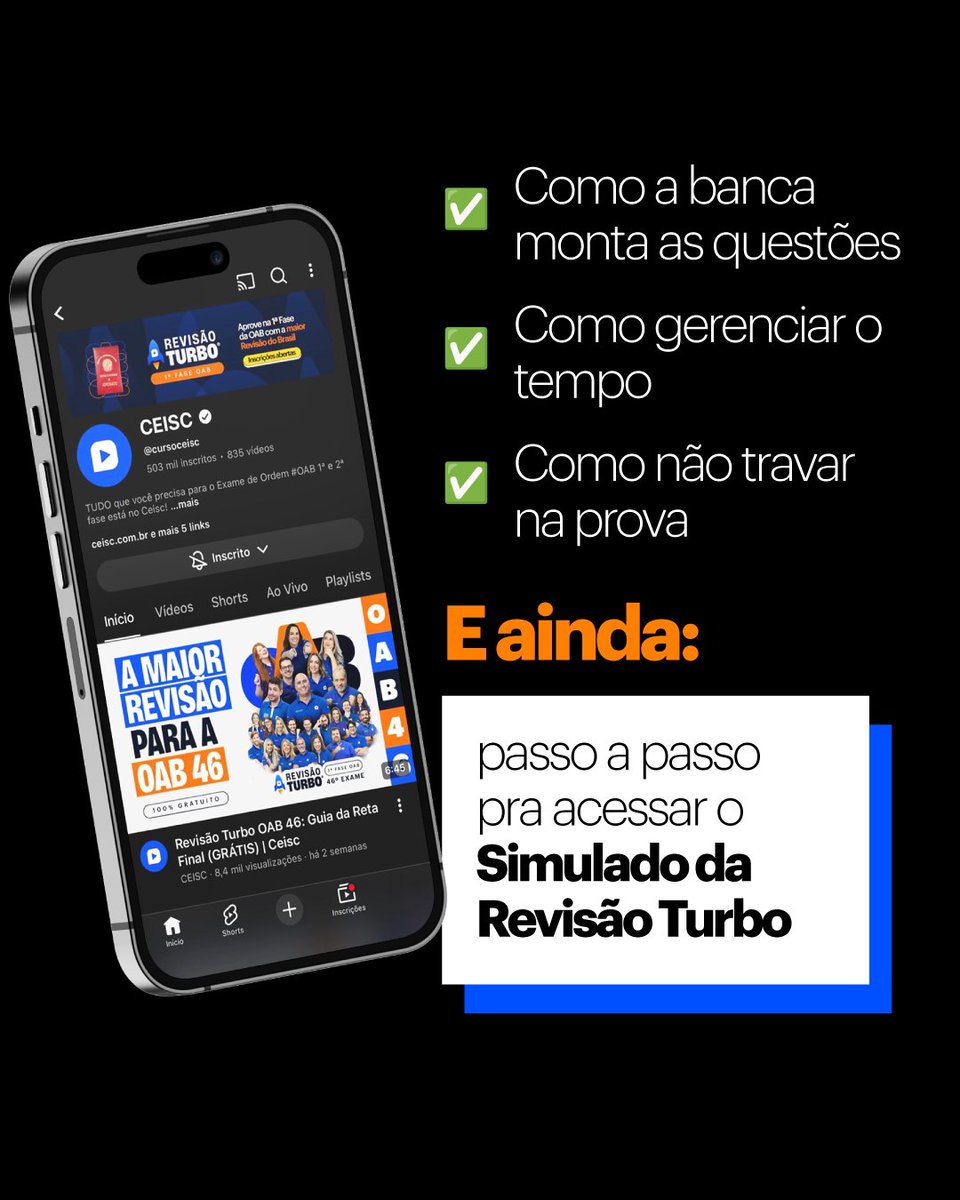 Ceisc | OAB tweet media