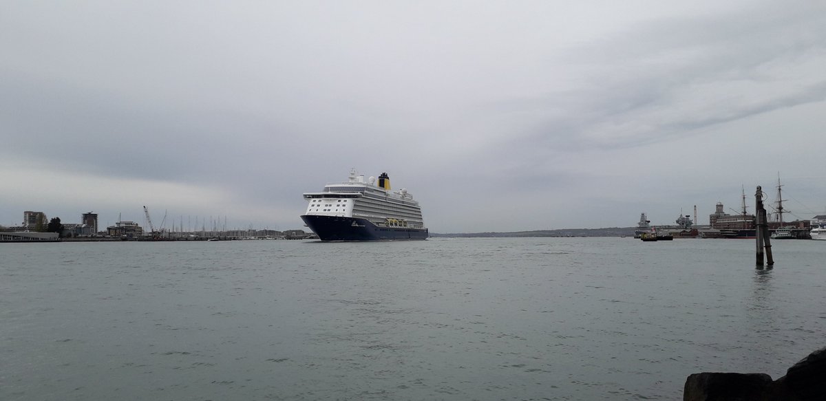 CruiseShipDisc's tweet photo. Departing this afternoon from #Portsmouth on my 17 day 'Vistas of the Mediterranean' cruise! #Saga #cruiseship #cruise 🚢 https://t.co/Tt8k7LSTjF