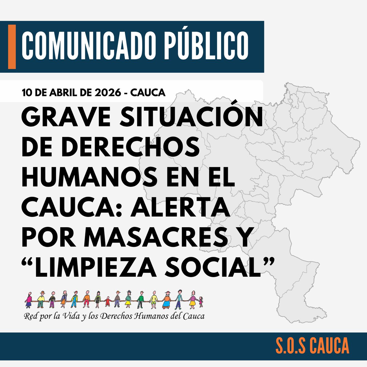 Red por la Vida y los Derechos Humanos del Cauca tweet media