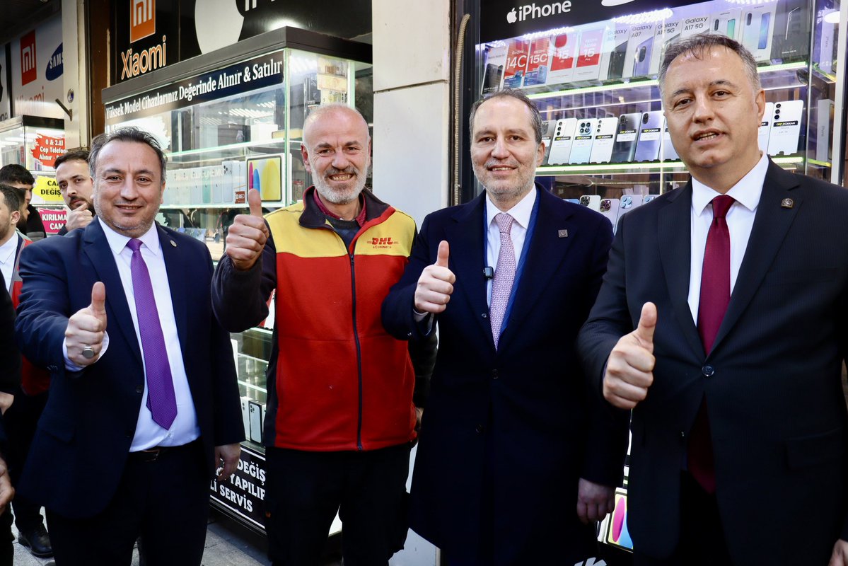 Maşallah Gaziantep!

Genel Başkanımız Dr. Fatih Erbakan, Anadolu Buluşmaları kapsamında Gaziantep’te esnafımızla buluştu, dertlerini dinledi.

Güçlü Türkiye’yi birlikte inşa edeceğiz!