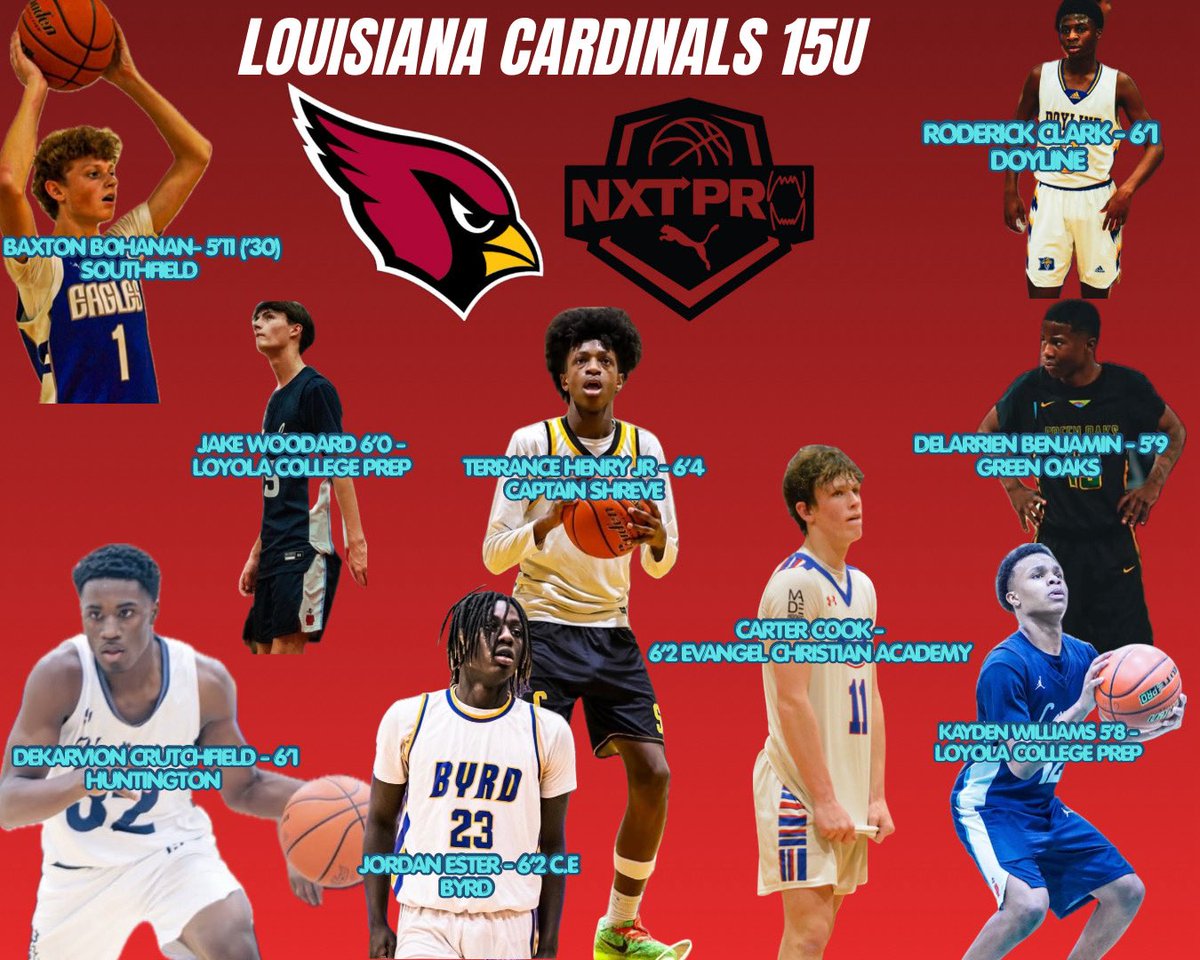 Louisiana Cardinals AAU Club tweet media