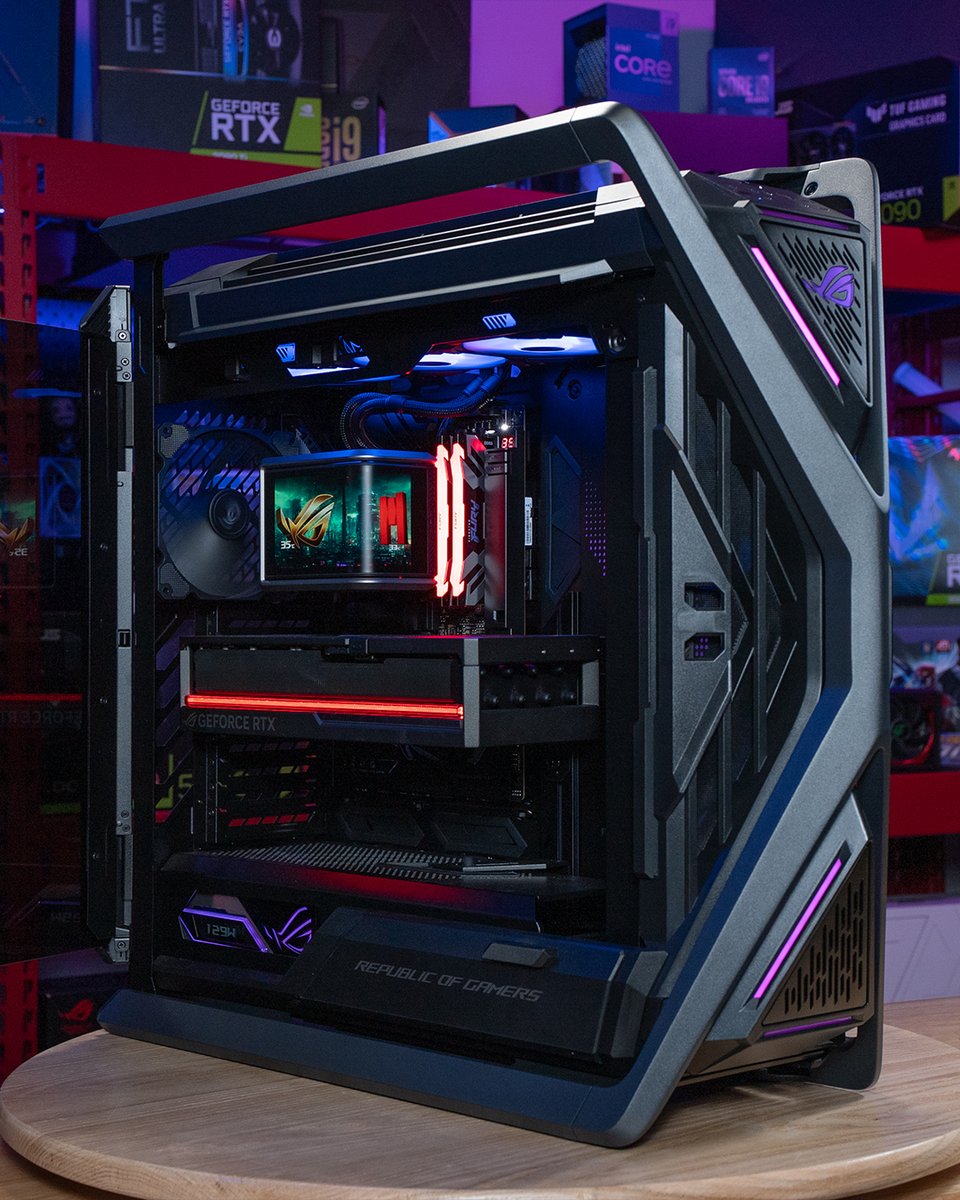 ASUS_ROGNA's tweet image. The future is here and it looks cable-free 😮‍💨😮‍💨😮‍💨

@METAPCs is ready to ship your next powerhouse PC with ROG BTF components😉

✅AMD RYZEN 9 9950X3D
✅GeForce RTX 5090 ASTRAL BTF
✅96GB KINGSTON FURY DDR5

For Those Who Dare 👇
us.rog.gg/BTF-MetaPC