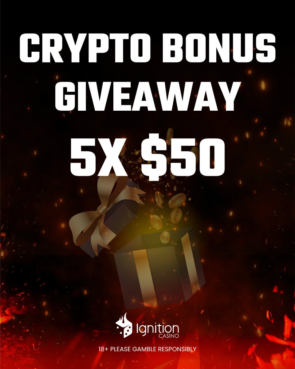 IgnitionCasino's tweet photo. 💪 CRYPTO BONUS GIVEAWAY💰

To be in with a chance of being one of the FIVE winners...

- Follow us and reshare 🫡
- Comment what your favorite country to visit is 🗺️

Winner chosen April 14.

Must be 18+, USA based and have a min. $10 deposit in the last 7 days.

Good luck! 🤞🍀 https://t.co/UzCNM023iw