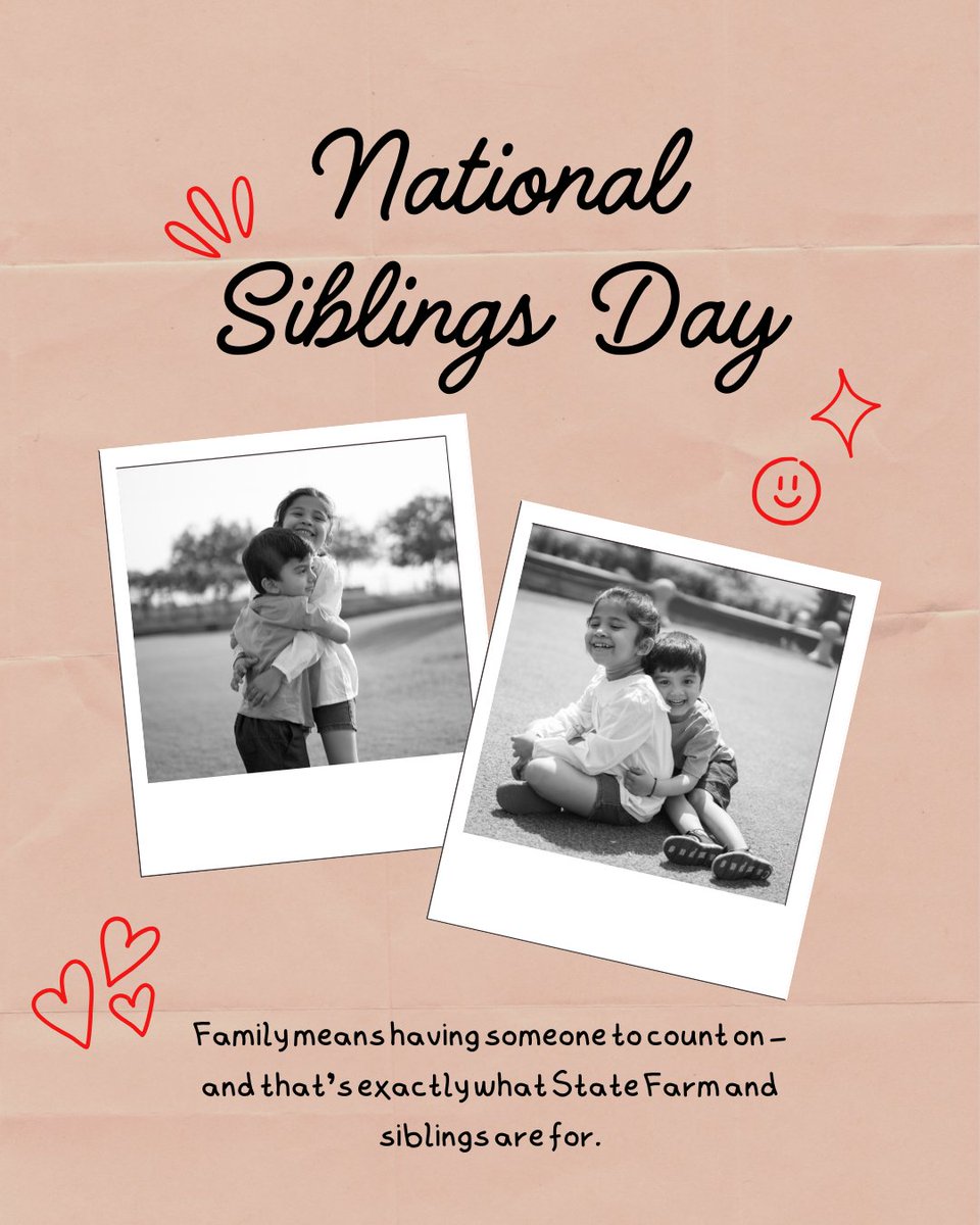 DougKleinWA's tweet image. Happy National Siblings' Day! Today, let’s celebrate the laughter, late-night talks, and those unforgettable childhood memories with our siblings! 💖 Hold your loved ones close and share a funny story or a throwback pic to honor those lifelong bonds. #SiblingsDay #FamilyForever