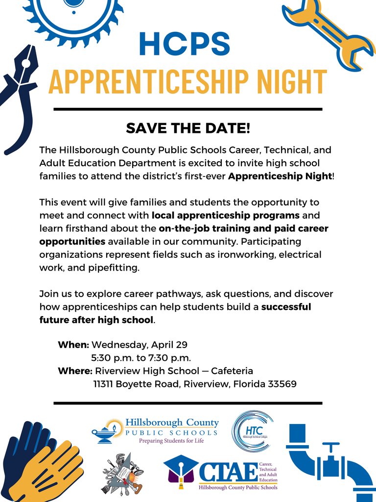 HCPS_MorganHS's tweet photo. Apprenticeship Night https://t.co/V0AExl3fY7