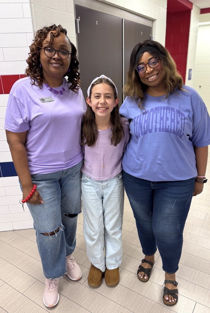 APSD_News's tweet image. Purple Up! Day 2026
Arkadelphia Public Schools is a Purple Star School District. We wore purple today in support of military families. Thank you for your sacrifice and service. April is the Month of the Military Child. 
#MonthoftheMilitaryChild
#BadgerPride