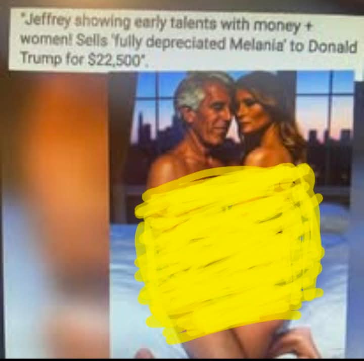 Is this true, that Jeff Epstein sold Melania to Donald Trump, for $22,500?