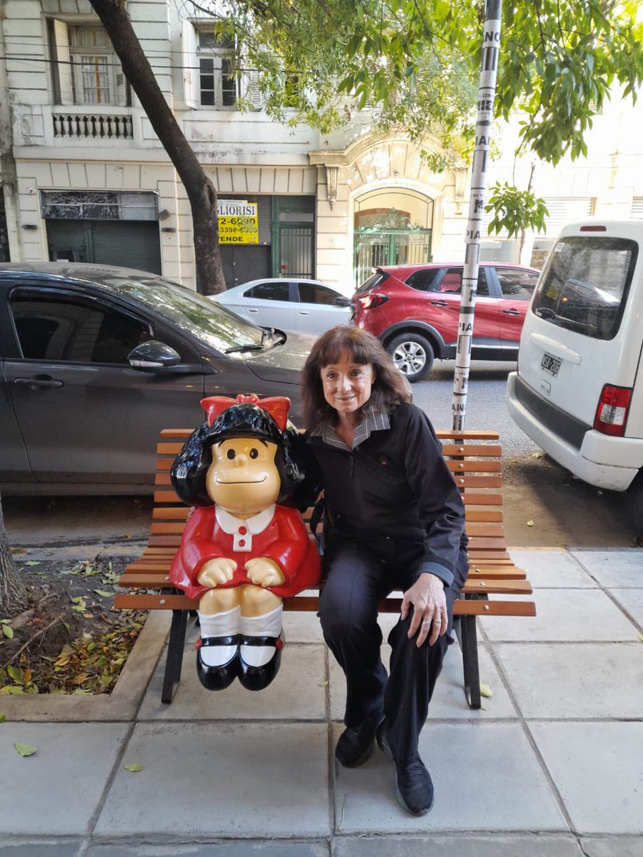 Hasta Mafalda vuelve para frenar esta locura! Fuera Milei!