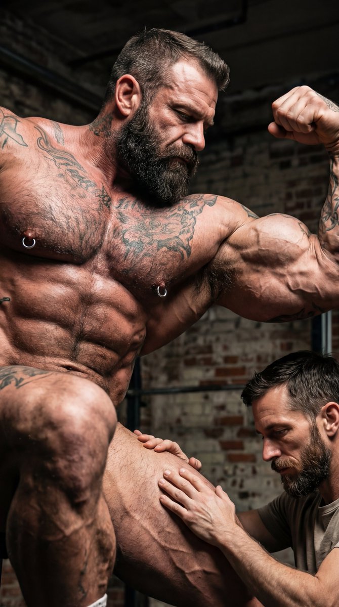 MuscleObey's tweet image. As it should be..#muscleworship #musclemorph #bodybuilder #hugemuscles #daddy #musclegod