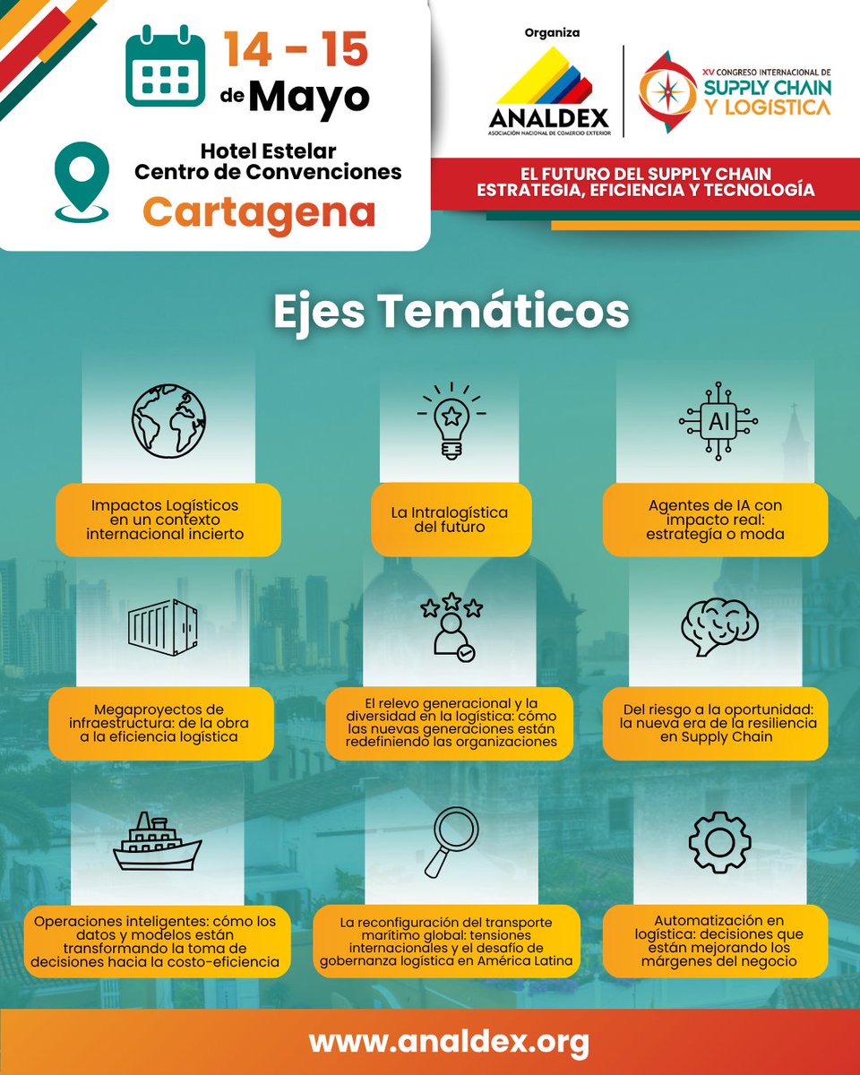 Jornada Logística - Analdex tweet media