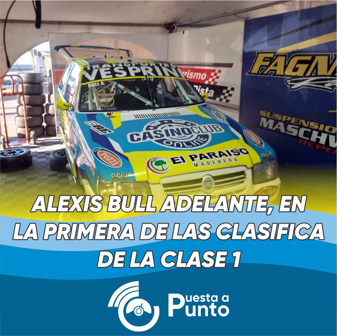Así quedó la Primera Clasificación de la Clase 1 del #TPenConcordia

🥇 Alexis Bull (2:02.631)
🥈 Cristian Garbiglia (+0.169)
🥉 Joaquín Cortina (+0.335)