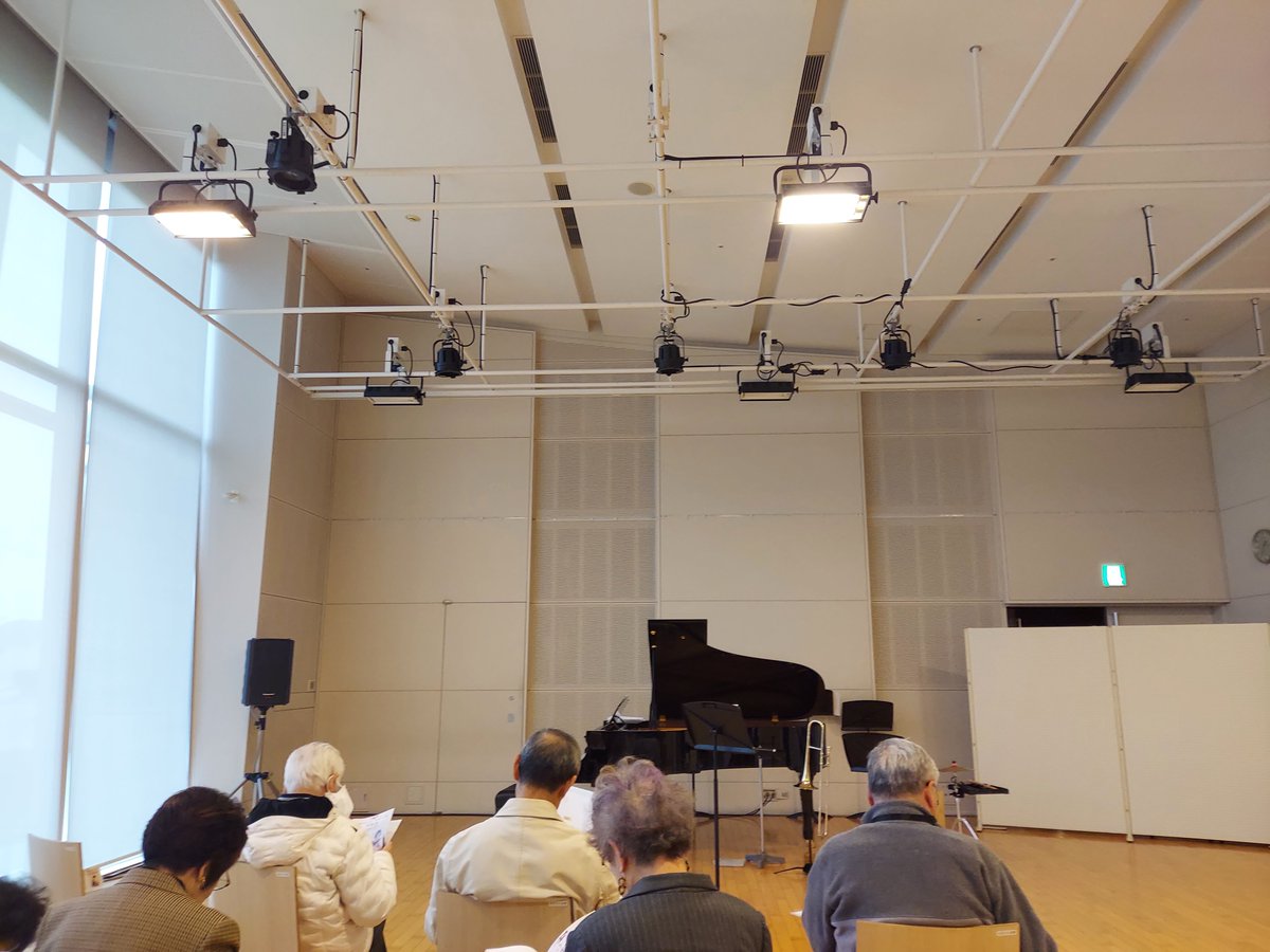 新潟市北区文化会館練習室1へ「丸井瑞稀 トロンボーンリサイタル vol.1