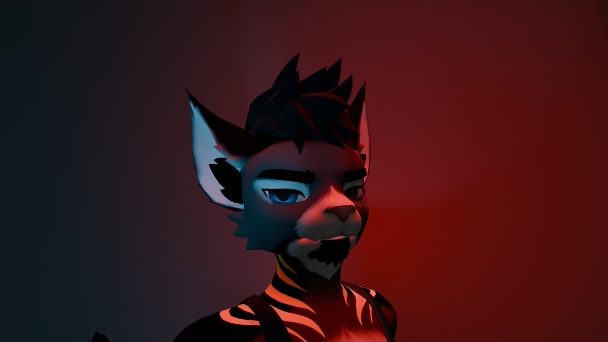 FreddyDau01's tweet photo. First time in render.🧐
#VRChat #Furry https://t.co/i1xWOZf0sO