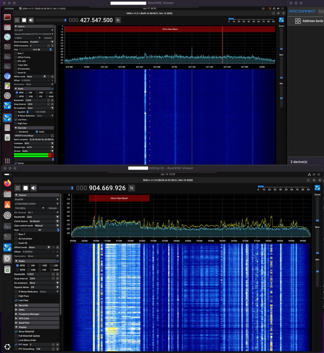 VolodymyrTr's tweet photo. #BladeRF bandwidth 100 MHz very strange works https://t.co/RUuYveU4NG