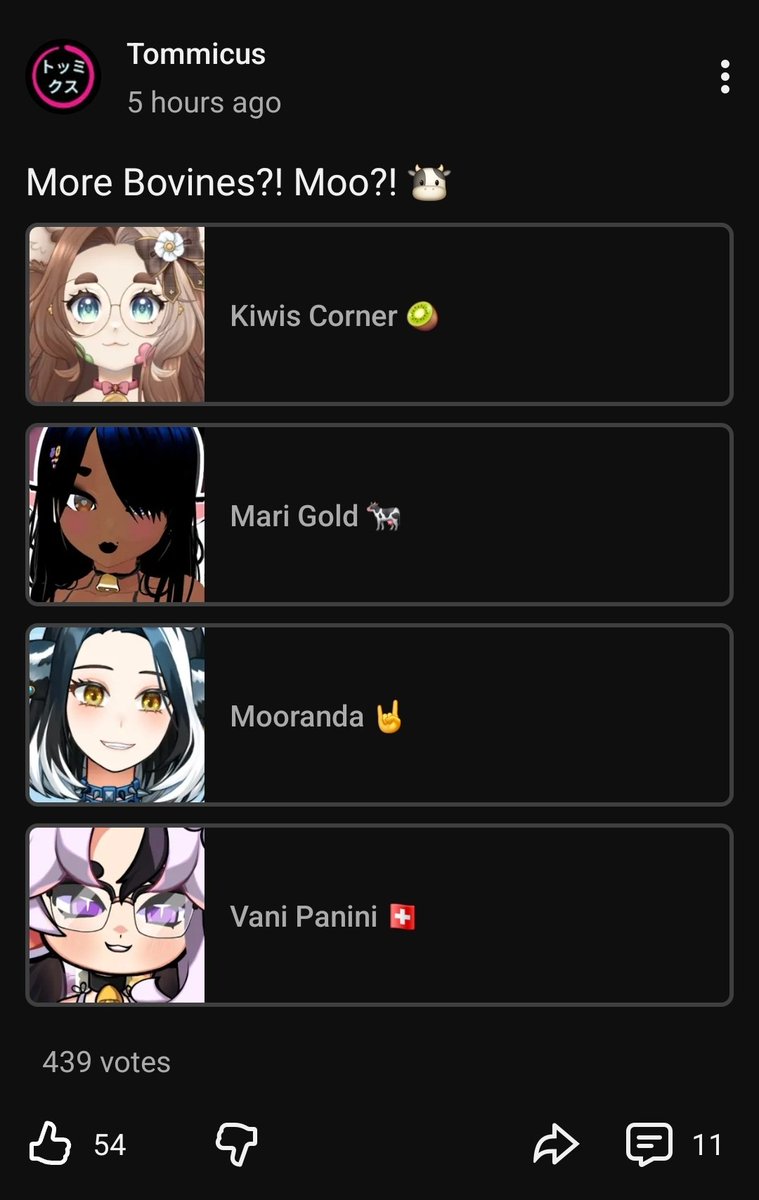 Kiwis Corner🥝🐄 Cow VTuber/MooTuber tweet media