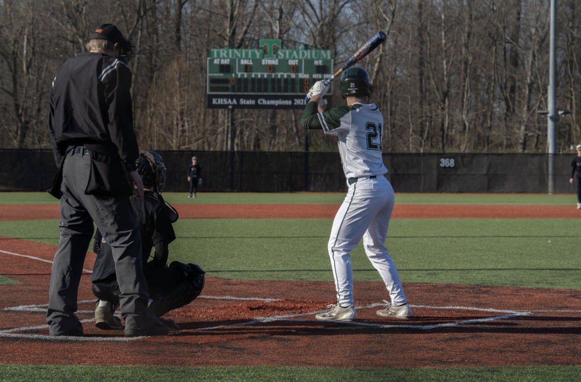 trinitysports's tweet photo. Trinity Baseball. Congrats to Head Coach Tony Meyer, Asst. Coach Mike Crabtree, and the undefeated Freshman Baseball Rocks for winning the JV Spring Break Tournament at PRP.

On Thursday they defeated South Oldham in the Championship game, 11-6. 

The Frosh Rocks are 16-0. ☘️⚾️ https://t.co/Kd4C2AEle1