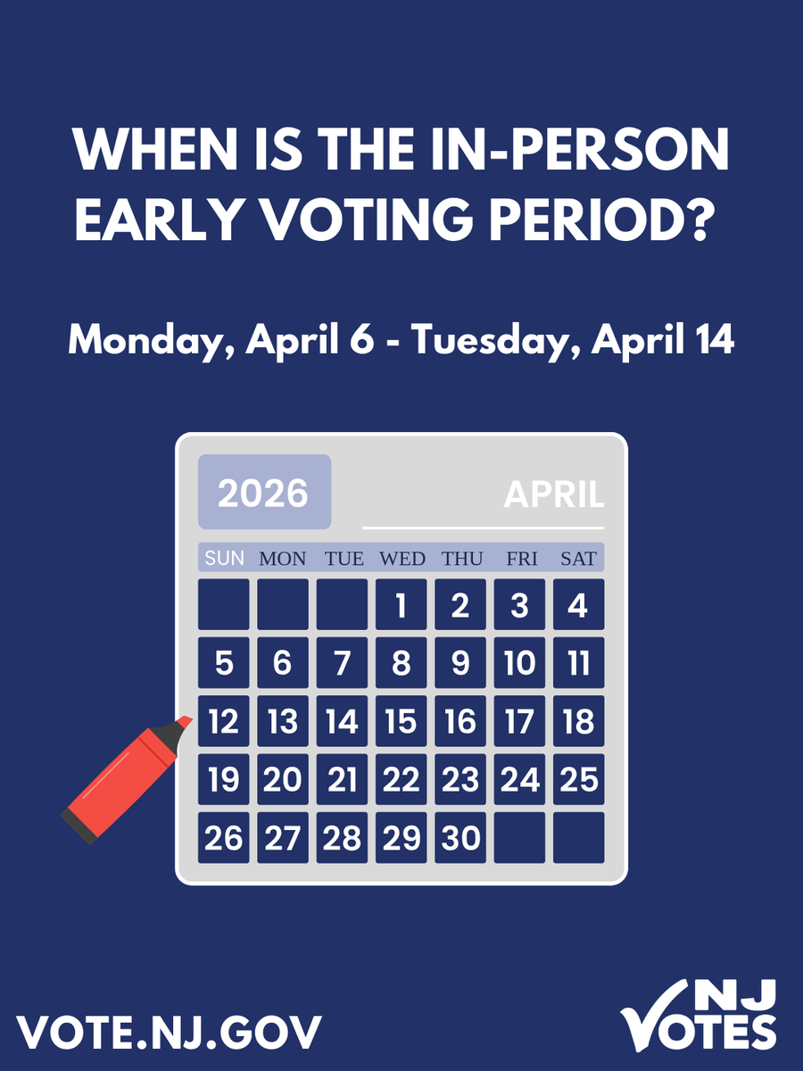 New Jersey Division of Elections tweet media