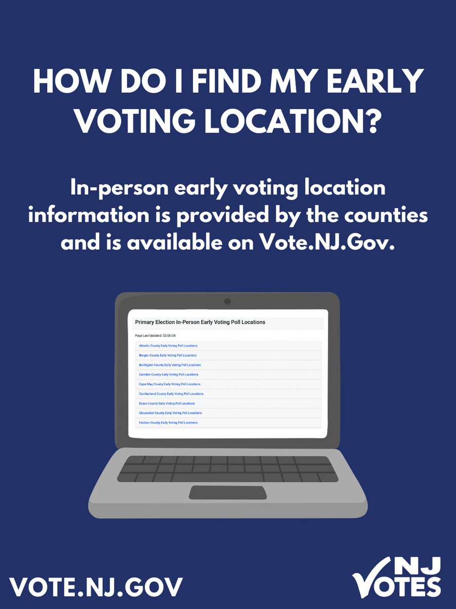 New Jersey Division of Elections tweet media