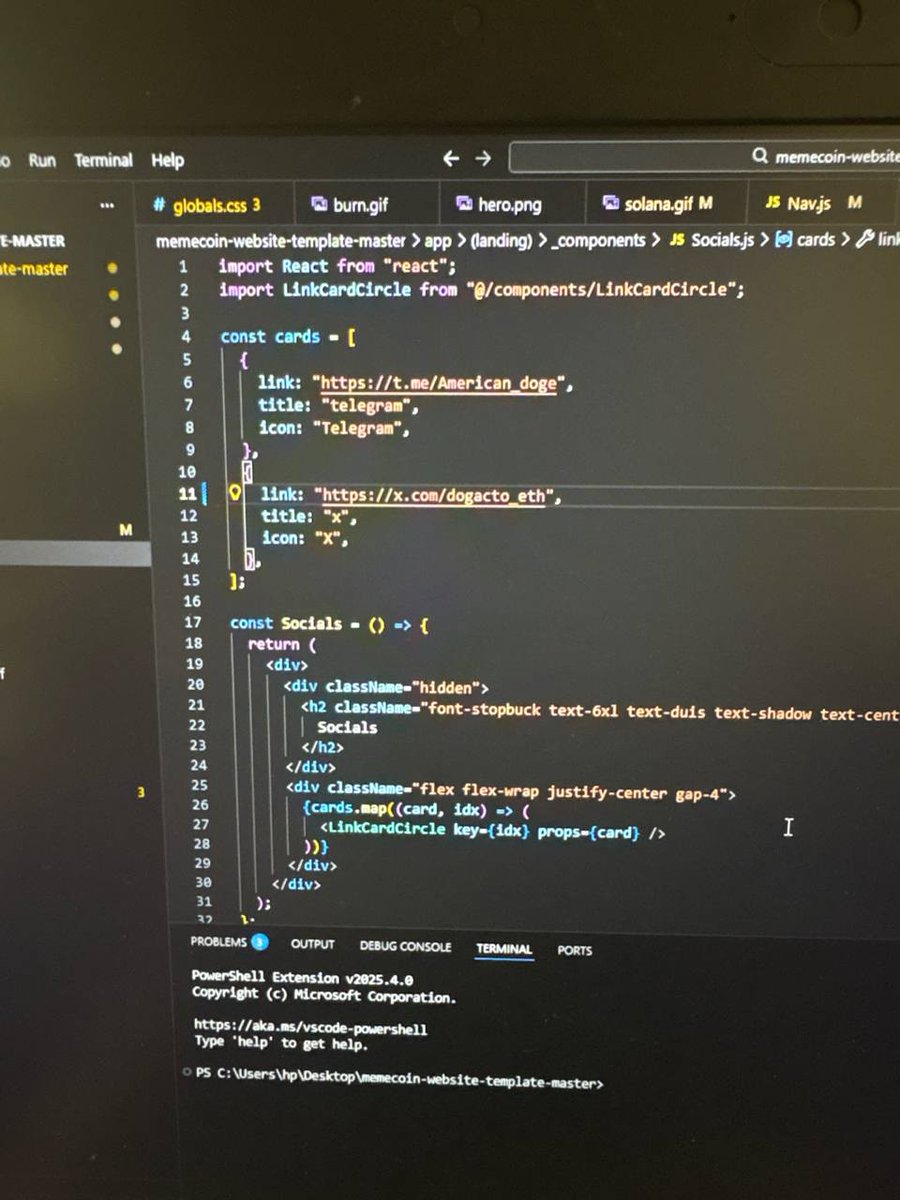 Dogacto_eth's tweet photo. making changes to the website https://t.co/Boamt8i6om