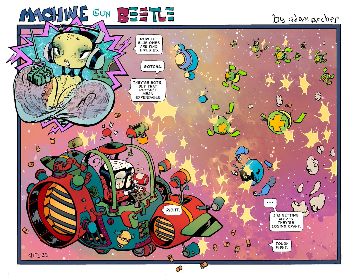 AdamArcherArt's tweet photo. #machineGunBeetle # 68
80 on my site
#comicstrips #comicstrip https://t.co/pw8G2Bkk5S